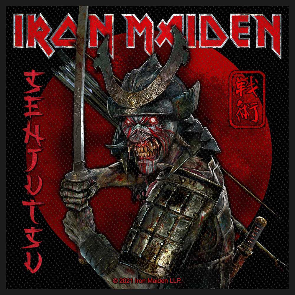 IRON MAIDEN / Senjutsu p Album cover (SP)