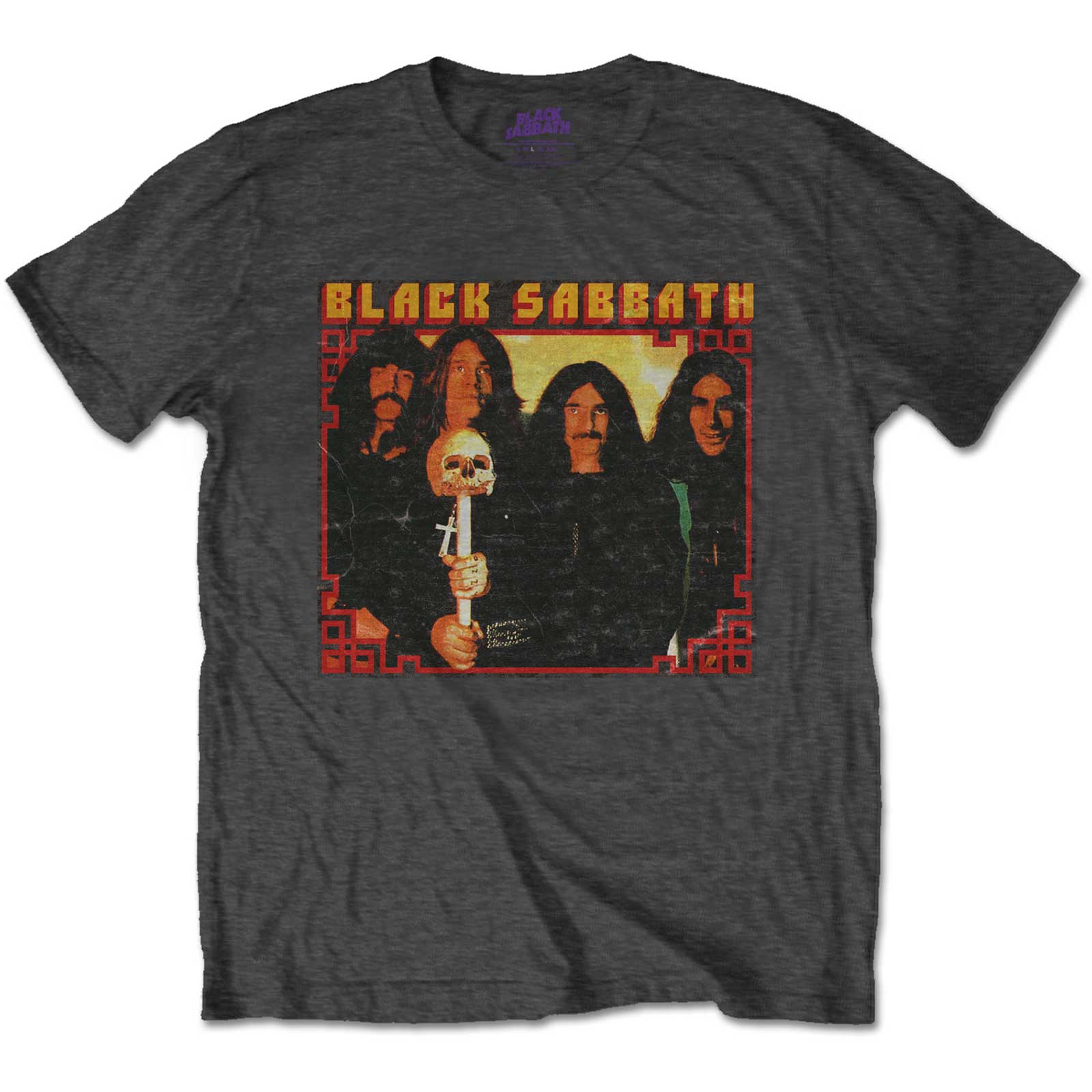 BLACK SABBATH / Photo Grey T-SHIRT 