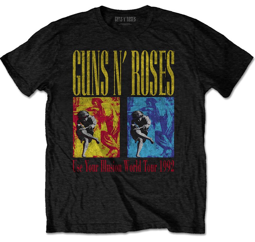 GUNS NfROSES / Use your Illusion Tour 1992 T-SHIRT (L)