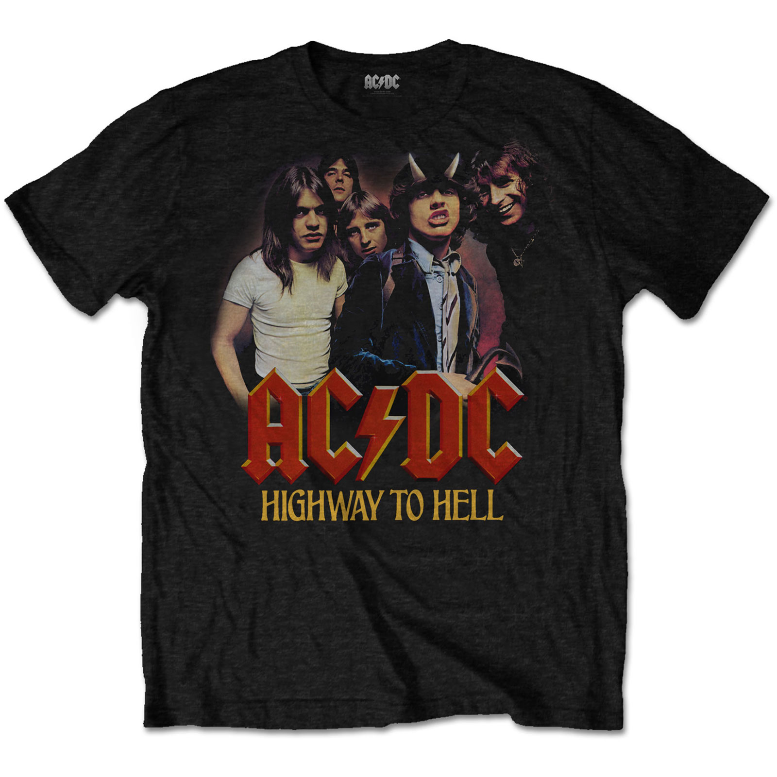 AC/DC / Highway To Hell Colour T-SHIRT (L)