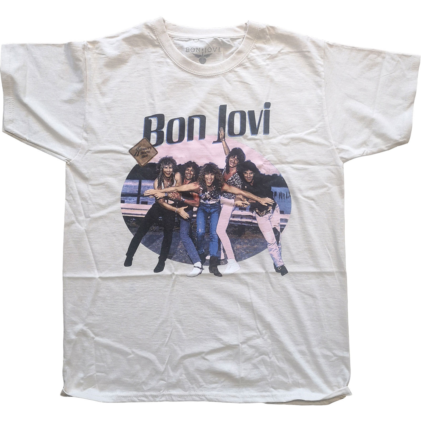 BON JOVI / Slipply member T-SHIRT (M)