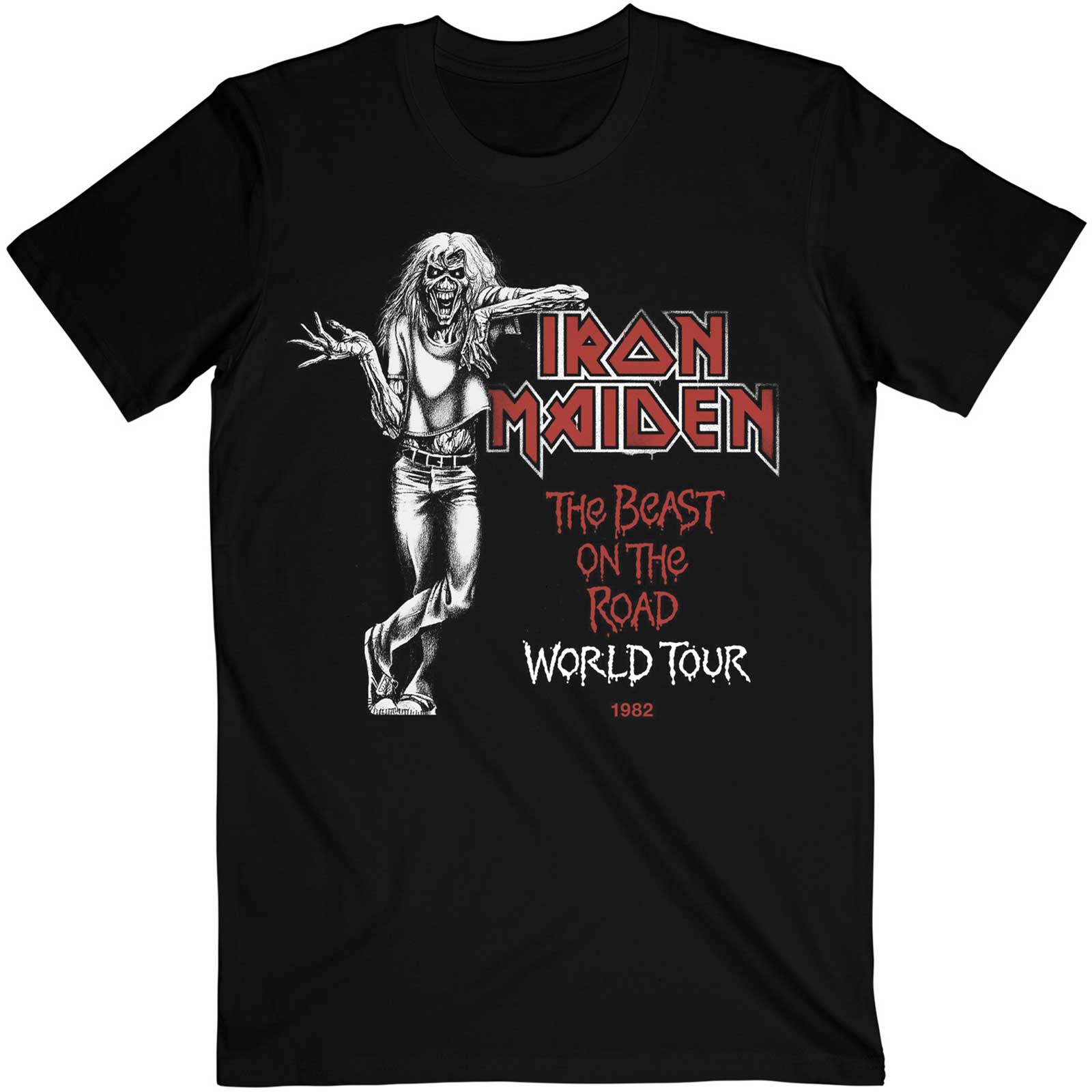 IRON MAIDEN / BEAST OVER HAMMERSMITH WORLD TOUR '82 T-Shirts