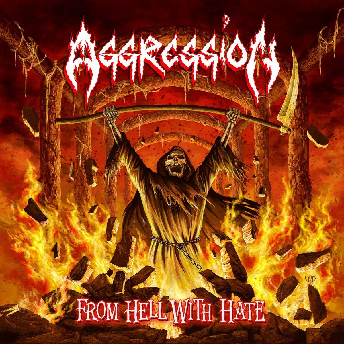 AGGRESSION / From Hell with Hate (NEW!!)