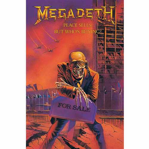 MEGADETH / PEACE SELLS (FLAG)