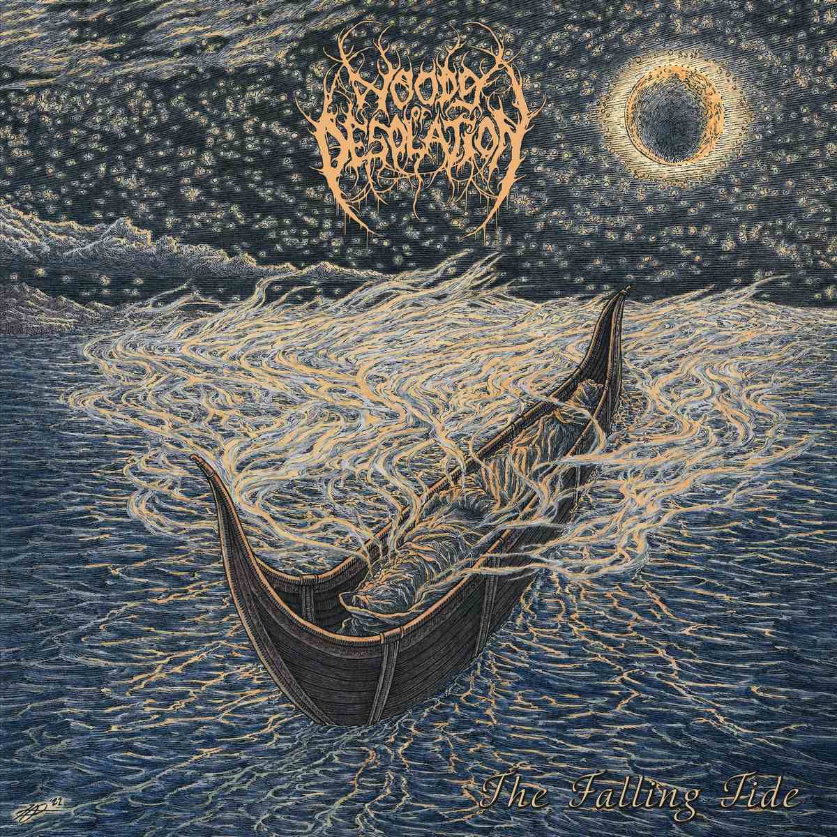 WOODS OF DESOLATION / The Falling Tide (digi)