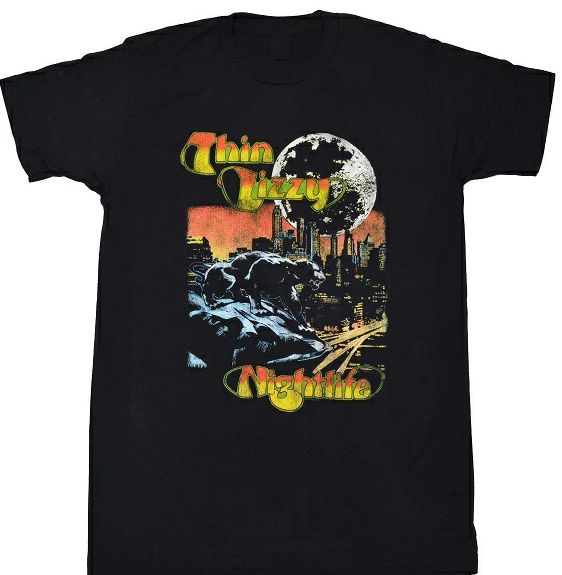 THIN LIZZY / Nightlife T-SHIRT (L)