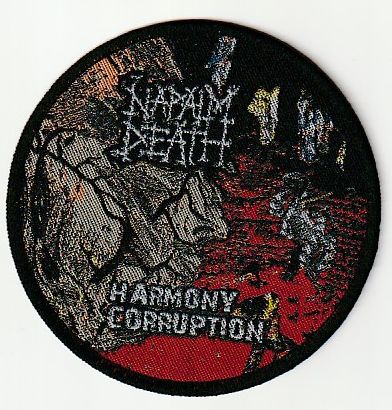 NAPALM DEATH / Harmony Corruption CIRCLE （SP)