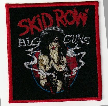 SKID ROW / Big Guns RED border (SP)