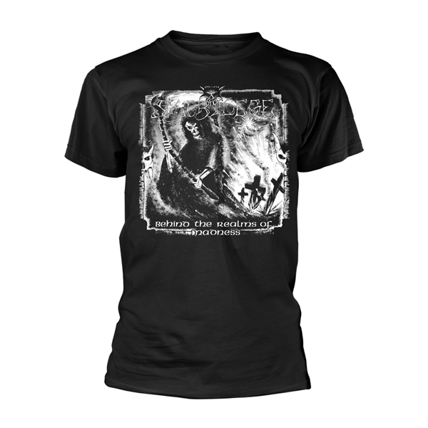 SACRILEGE / BEHIND THE REALMS OF MADNESS  T-SHIRT (M)