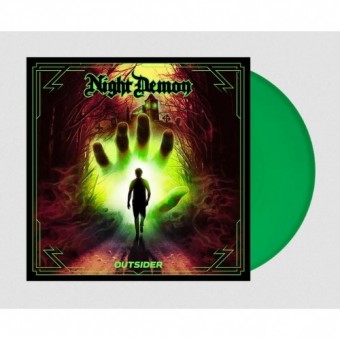  NIGHT DEMON / Outsider (LP/GREEN)