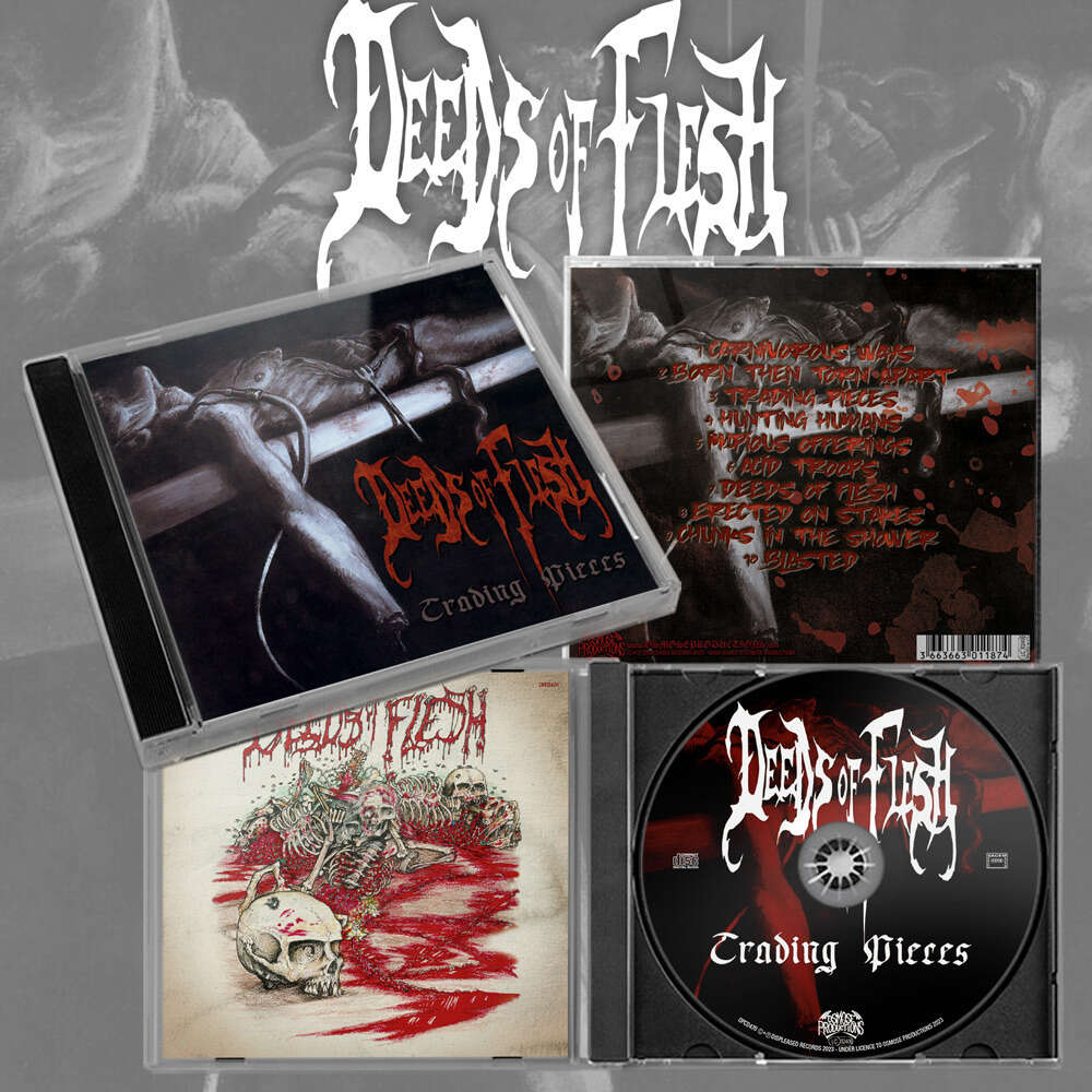 DEEDS OF FLESH / Trading Pieces (2023 reissue)