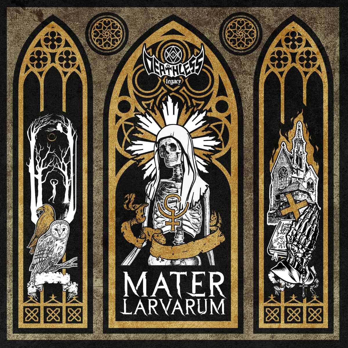 DEATHLESS LEGACY / Mater Larvarum (digi)