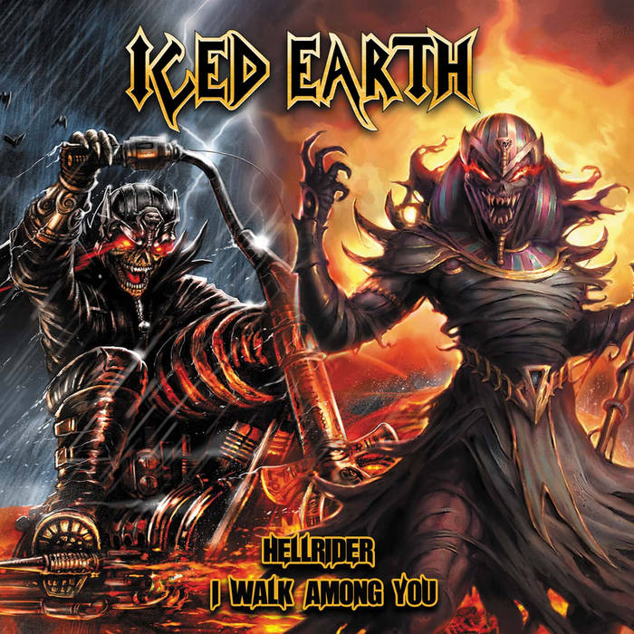 ICED EARTH / Hellrider  I Walk Among You (digi)