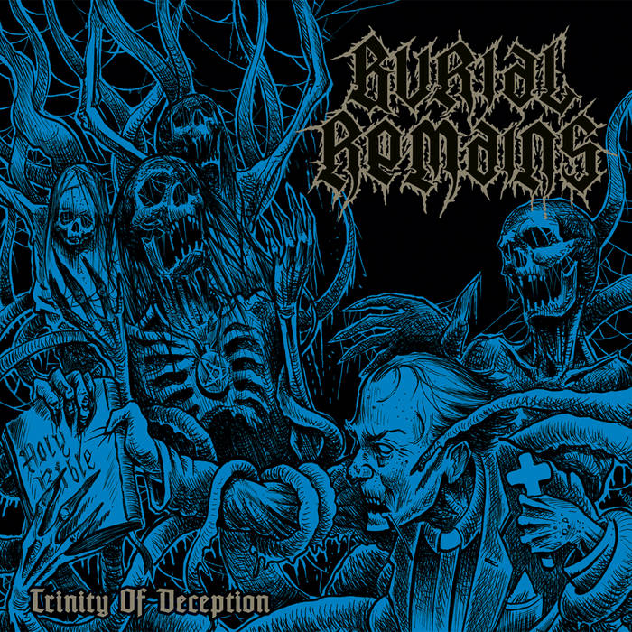 BURIAL REMAINS / Trinity of Deception + As Blood Rains from the Sky (2023 reissue)