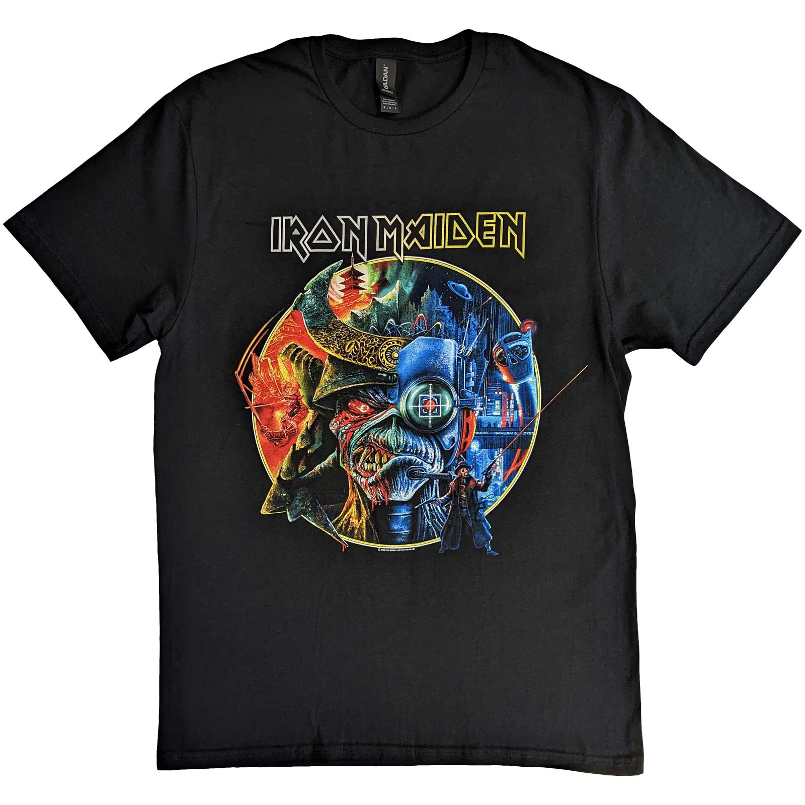 IRON MAIDEN / THE FUTURE PAST TOUR '23 CIRCLE ART T-SHIRT