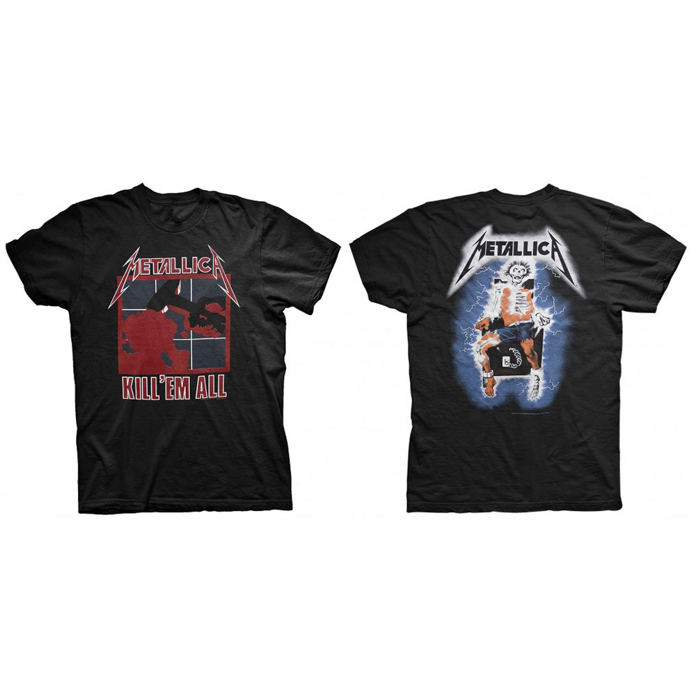 METALLICA / KILL 'EM ALL (BACK PRINT) T-SHIRT (L)