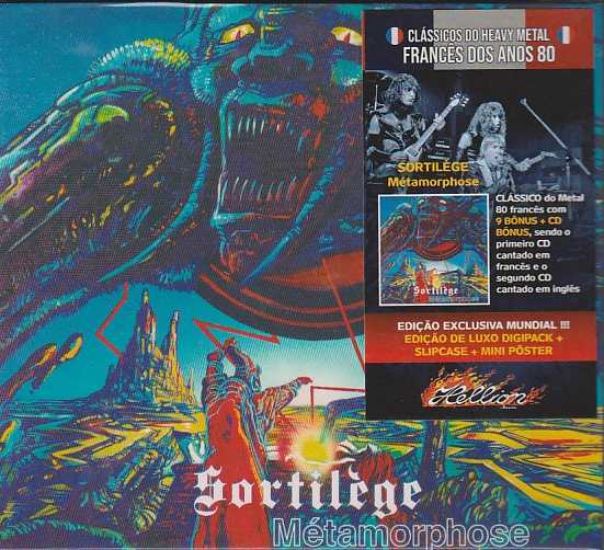 SORTILEGE / Metamorphose (2CD/digi/slip) (2022 reissue)