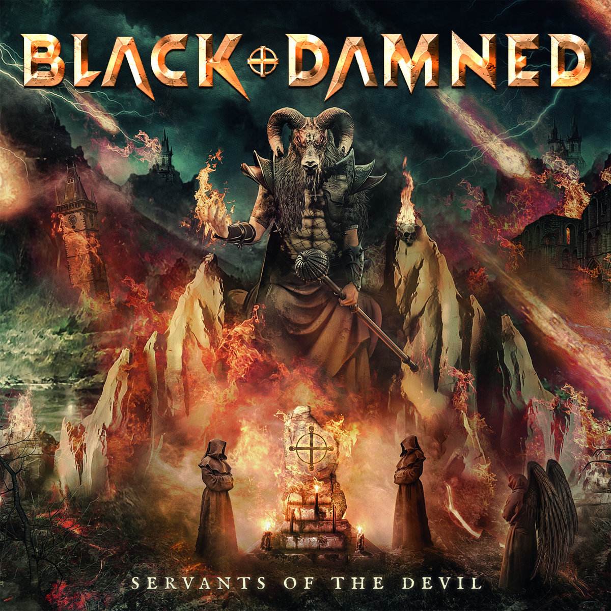 BLACK  DAMNED / Servants of the Devil (digi)