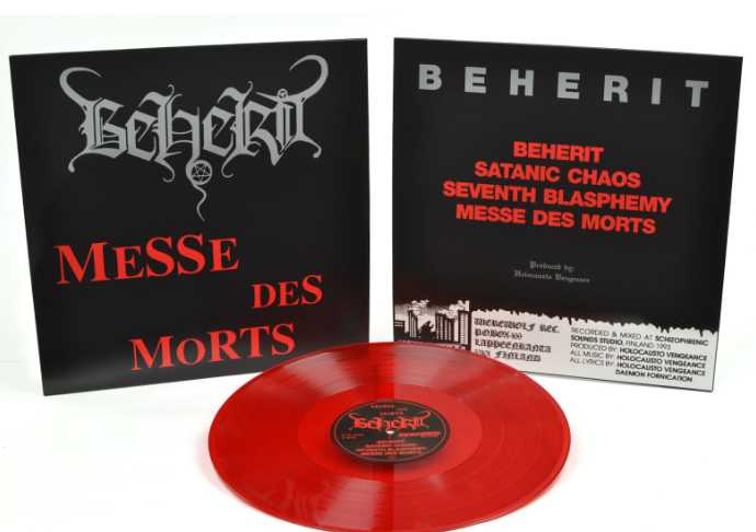 BEHERIT / Messe Des Morts iLP/Red vinyl)