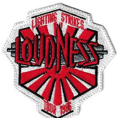 LOUDNESS / Lightning Strikes Tour 1986 SHAPED (SP)