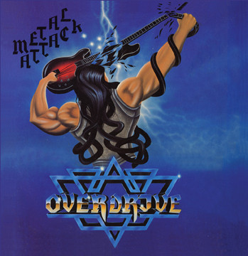 OVERDRIVE / Metal Attack + 5 (digi) (2022 reissue)