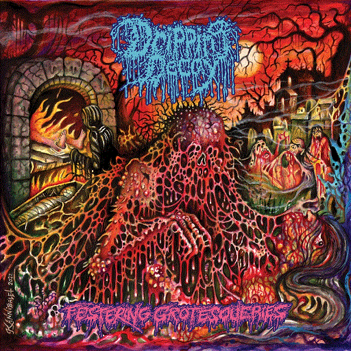 DRIPPING DECAY / Festering Grotesqueries (slip) NEW!