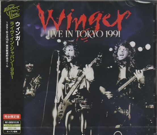  WINGER / Live In Tokyo 1991 (Alive the Live)