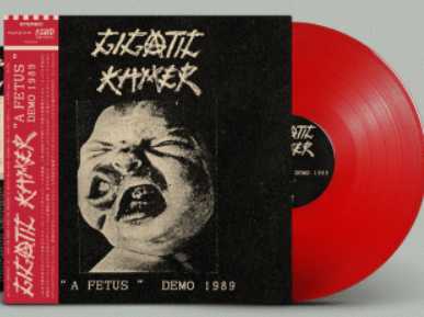 GIGATIC KHMER / A fetus - Demo 1989 LP (Red vinyl)