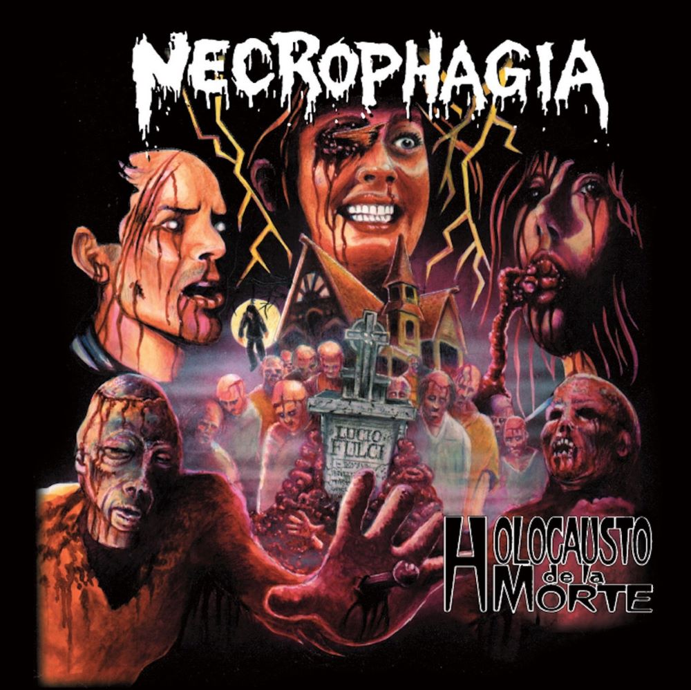 NECROPHAGIA / Holocausto de la Morte (digibook) (2021 reissue)