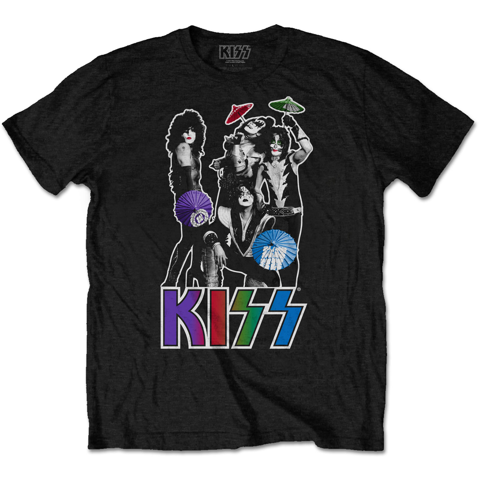 KISS / Umbrellas T-SHIRT (L)