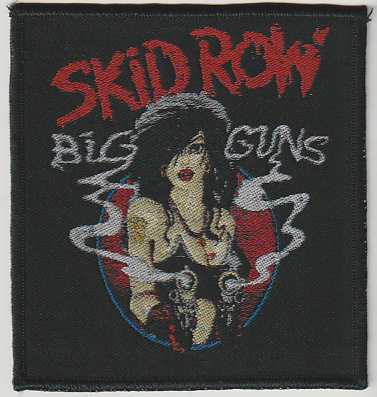 SKID ROW / Big Guns BLACK border (SP)