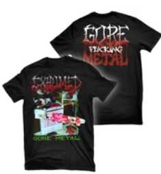 EXHUMED / Gore Metal T-shirt (L)
