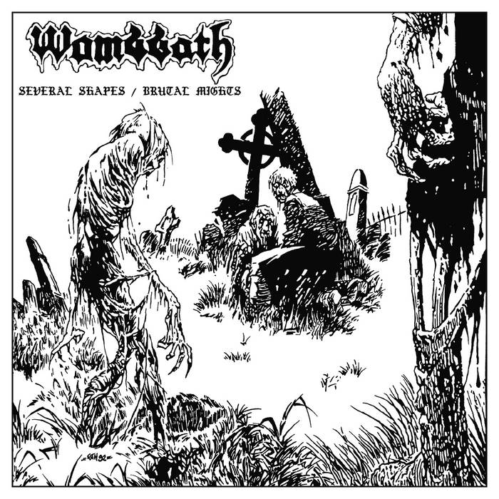 WOMBBATH / Several Shapes + Brutal Mights (1992N Wj