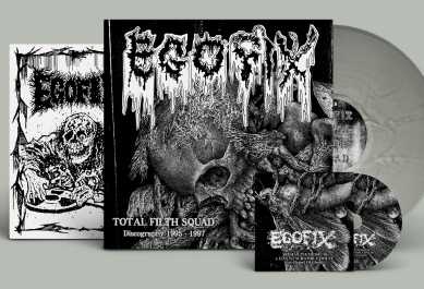 EGO-FIX / Total Filth Squad Discography 1995-1997  (die-hard LP/Silver vinyl + CD) 100limited
