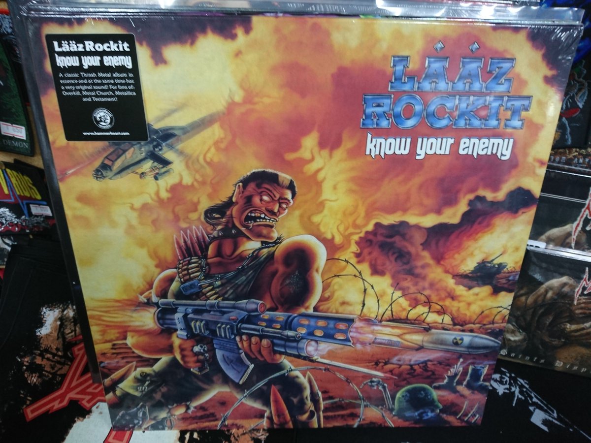 LAAZ ROCKIT - Know Your Enemy LP (Black Vinyl)