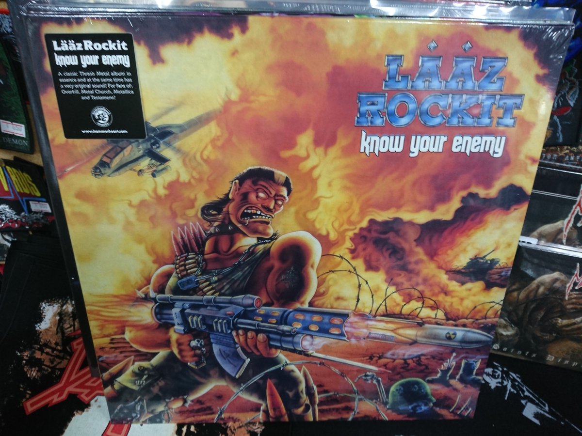 LAAZ ROCKIT - Know Your Enemy LP (Black Vinyl)