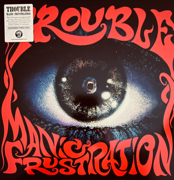 TROUBLE - Manic Frustration LP (Transparent Purple Vinyl)