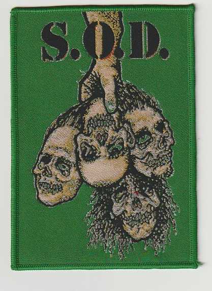 S.O.D. / Budokan GREEN border (SP)