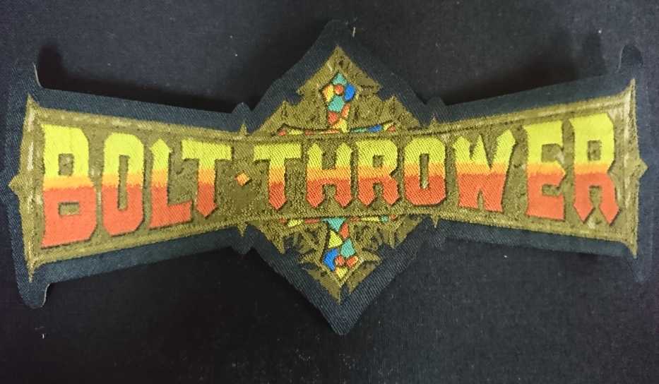 BOLT THROWER / Logo Shaped (大/SS）