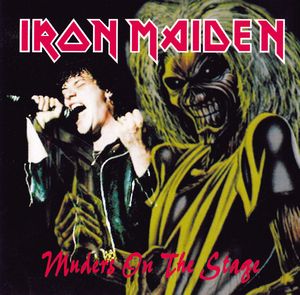 IRON MAIDEN / MUDERS ON THE STAGE (CDR) 