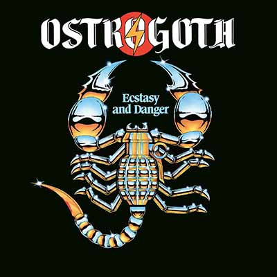 OSTROGOTH / Ecstasy and Danger LP (ORANGE VINYL)
