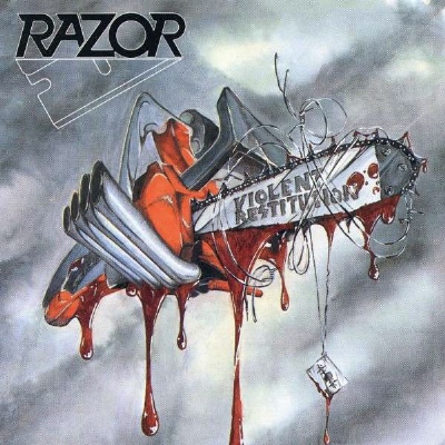 RAZOR - Violent Restitution LP (GREY RED Bi COLOR VINYL) 