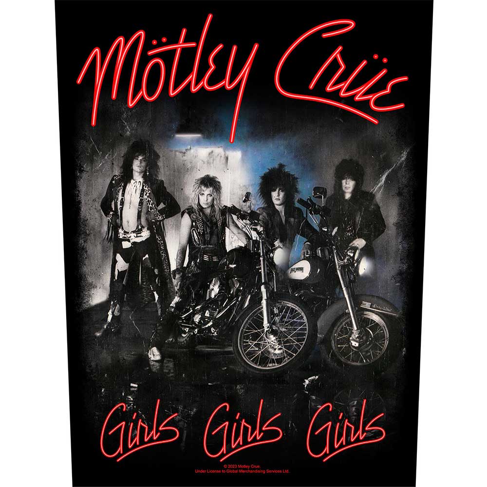 MOTLEY CRUE / Girls Girls Girls album cover (BP)