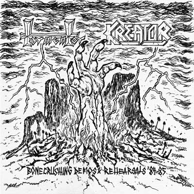 KREATOR/ TORMENTOR / Bonecrushing Demos & Rehearsals 84-85 (CD+DVD)@