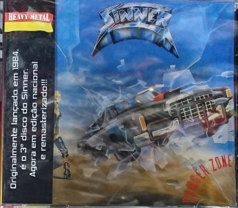 SINNER / Danger Zone  (1984/2023 reissue/Obi)