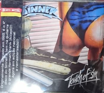 SINNER / Touch of Sin  (1985/2023 reissue/Obi)