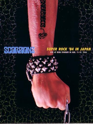 SCORPIONS - SUPER ROCK '84 IN JAPAN (DVDR)