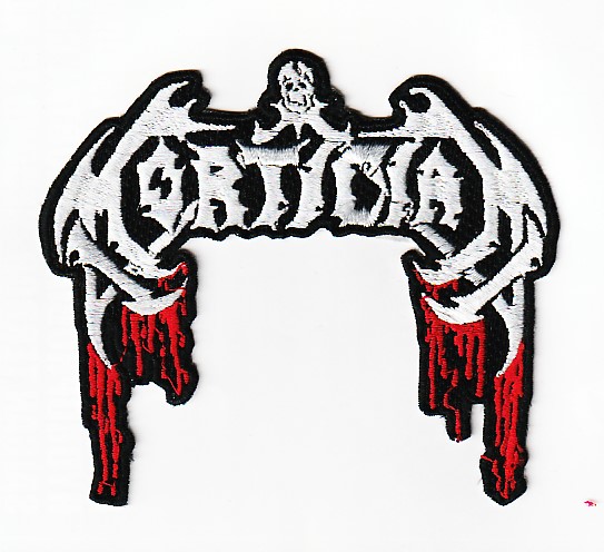 MORTICIAN / bloody Logo SHAPED (SP)