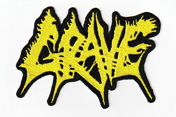 GRAVE / Yellow Logo SHAPED (SP)