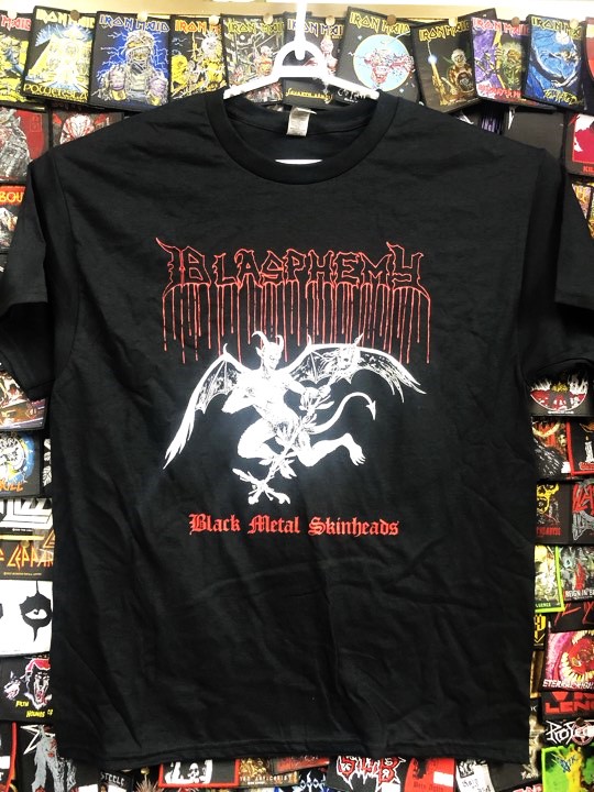 BLASPHEMY / Black Metal Skinheads (T-SHIRT for Nuclear War Now! fes vol.1)